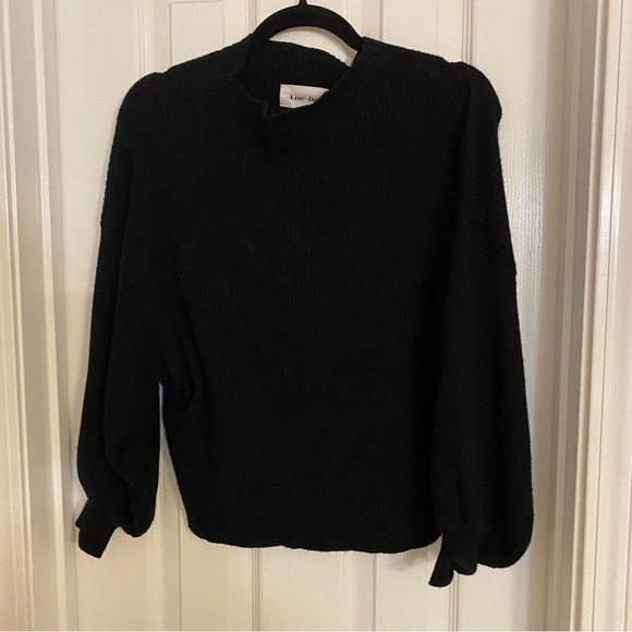 BALLOON SLEEVE MOCK NECK | small - Picture 4 of 5